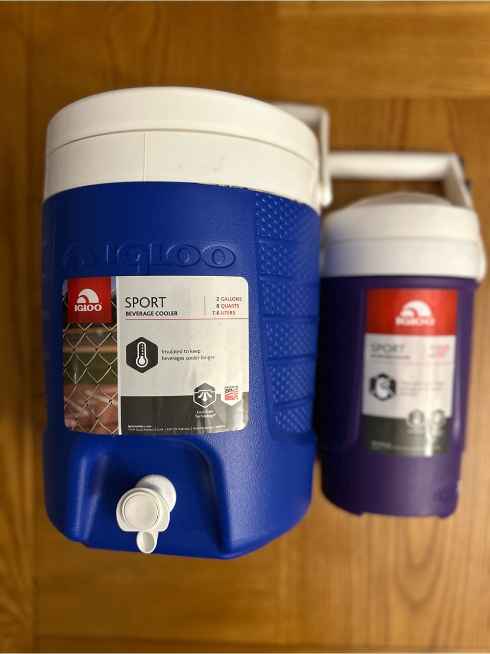 NEW Igloo Beverage Cooler Bundle BLUE